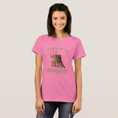 STRIKT VOOR MIJN NINJAS T-shirt (Voorkant volledig)