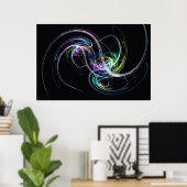 String Galaxy Poster (Thuiskantoor)