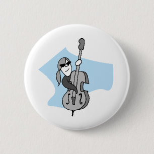 String Instruments-Double Bass Ronde Button 5,7 Cm