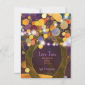 String Light Love Trees Business Gift Certificates (Voorkant)