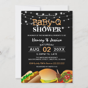 String Lights Baby-Q   BABY SHOWER Kaart