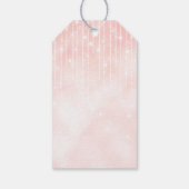 String Lights & Balloons Sweet 16 Roos Gold ID473 Cadeaulabel (Achterkant)