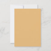 String Lights Geel Bruiloft Menu Keuze RSVP (Achterkant)