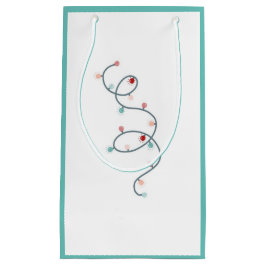 String Lights Gift Bag (SeaFoam Green) Klein Cadeauzakje