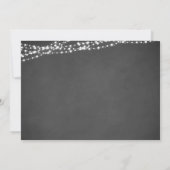 String Lights Mason Jar Chalkboard BEWAREN DE DATU Save The Date (Achterkant)