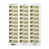 String Lights Mossy Tree takken Etiket (Full Sheet)