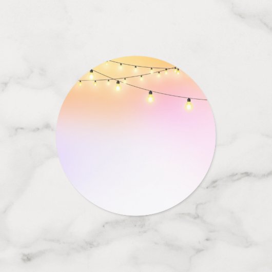 String Lights Pastels Confetti (Kleine voorkant)