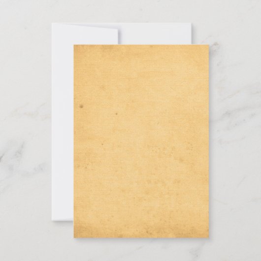 String Lights Rustic Tree Wedding RSVP (Achterkant)