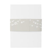 String Lights Wedding Uitnodigingen Wikkel (Achterkant Voorbeeld)