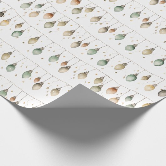 String Lights Wrapping Paper Cadeaupapier (Hoek)