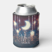 String of Lights Nachtsterren Maan Blikjeskoeler (Blikje Voorkant)