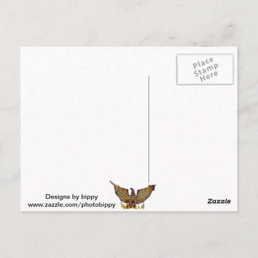 String-theorie Briefkaart (Achterkant)