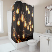 String van Edison Lights Douchegordijn (In situ)