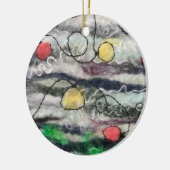 String van lichten vervilt vezel rond ornament (Links)