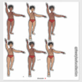 String van Stones Berry Red Sticker (Vel)