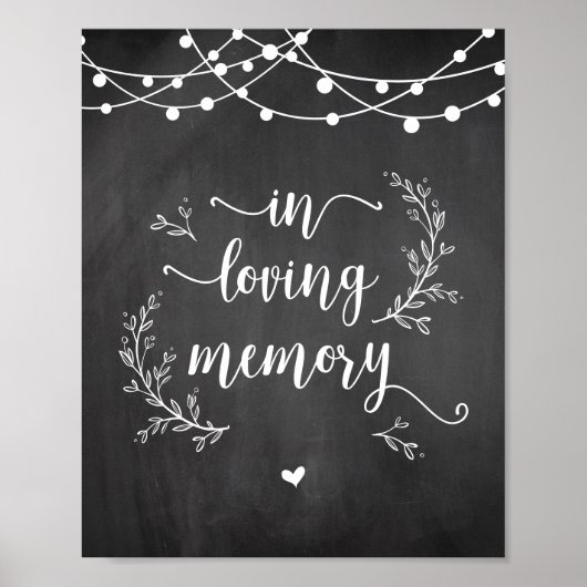 String verlicht het alkboard in het liefhebbende g poster (Voorkant)