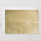 String verlichting oude boom rustieke verlovingsfe kaart (Achterkant)