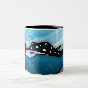 Stringray (Manta Ray) Peinture de Mug