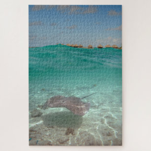 Stringray onderwater Bora Bora Legpuzzel