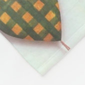 *STRINGS OF HEARTS* KERSTDEKEN FLEECE DEKEN (Hoek)