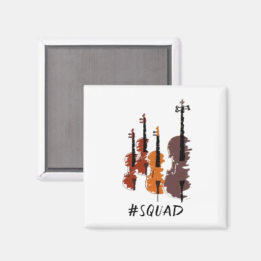 Strings Squad Music Magnet (Recto/Verso)