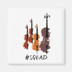 Strings Squad Music Magnet Magneet
