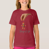 Strings van het leven | Poppencircus Sticker T-shirt (Voorkant)