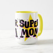 Strip pop art super mama mok (Voorkant rechts)