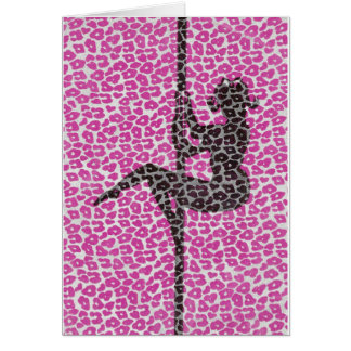 Strip-teaseuse de Polonais de léopard