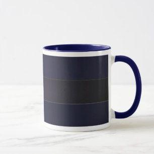 Strip Wall in Navy Blue Mok
