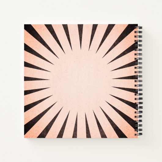 Stripboek Burst Bullet Journal Notitieboek (Achterkant)