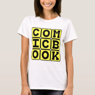 Stripboek, grafische roman t-shirt