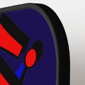 Stripboek Kapow! uitroep Pickleball Paddle (Links Detail)