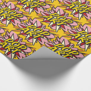 Stripboek POP ART Cadeaupapier