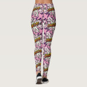 Stripboek Pop Art CHICA Leggings (Achterkant)