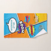 Stripboek Pop Art Custom Bad Handdoek (Handdoek)