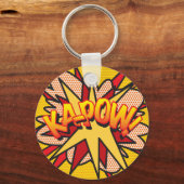 Stripboek Pop Art KA-POW Sleutelhanger (Voorkant)