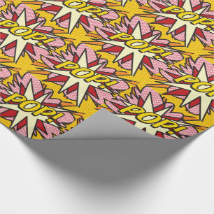 Stripboek Pop Art POP Cadeaupapier