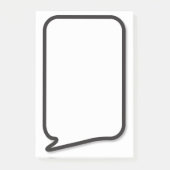 Stripboek Pop Art-spreekwolk Post-it® Notes (Voorkant)