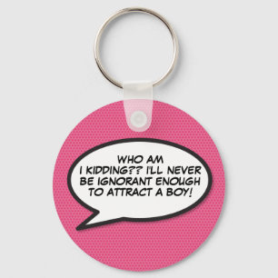 Stripboek Pop Art Spreekwolk Sleutelhanger