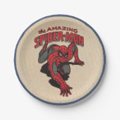 stripboek Spider man papier bord (Voorkant)