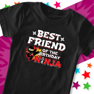 Stripboek Stijl Beste Vriend van de Verjaardag Nin T-shirt