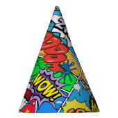 Stripboek Superheld Verjaardagsfeest Feesthoedjes (Rechts)