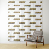 Stripboek Vier Patronen Witte Foto Achtergrond Wandkleed (In situ)