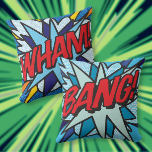 Stripboek WHAM! BANG! Kussen