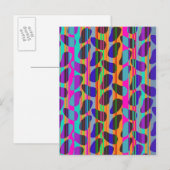 Stripe Beans Briefkaart (Voorkant / Achterkant)