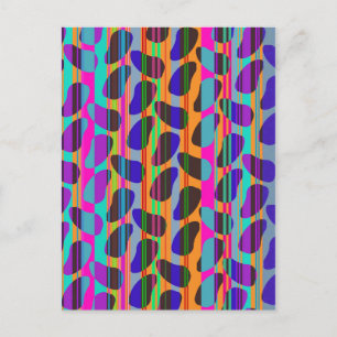 Stripe Beans Briefkaart