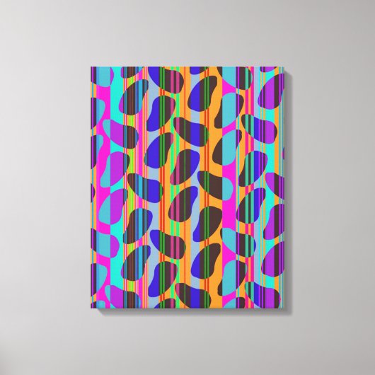 Stripe Beans Canvas Afdruk (Voorkant)