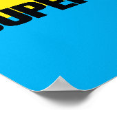 Stripe Boy Poster (Hoek)