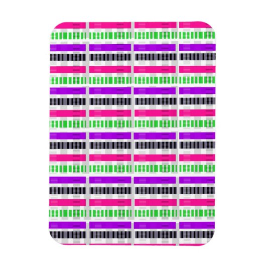 Stripe & Check 2014 Magneet (Verticaal)